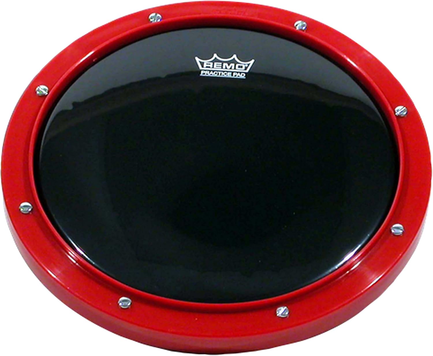 Remo RT-0010-58 10in Red Tunable Practice Pad for Drummers