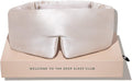 DROWSY Silk Sleep Mask - Padded, Face-Hugging Luxury for Total