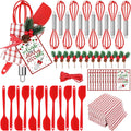 Christmas Whisk Spatula Baking Gift Sets 60pcs/12sets - Holiday Baking