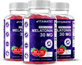 Vitamatic Sugar Free Melatonin 30mg Gummies - Natural Strawberry