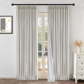 MYSKY HOME Linen Blackout Curtains for Ultimate Room Darkening