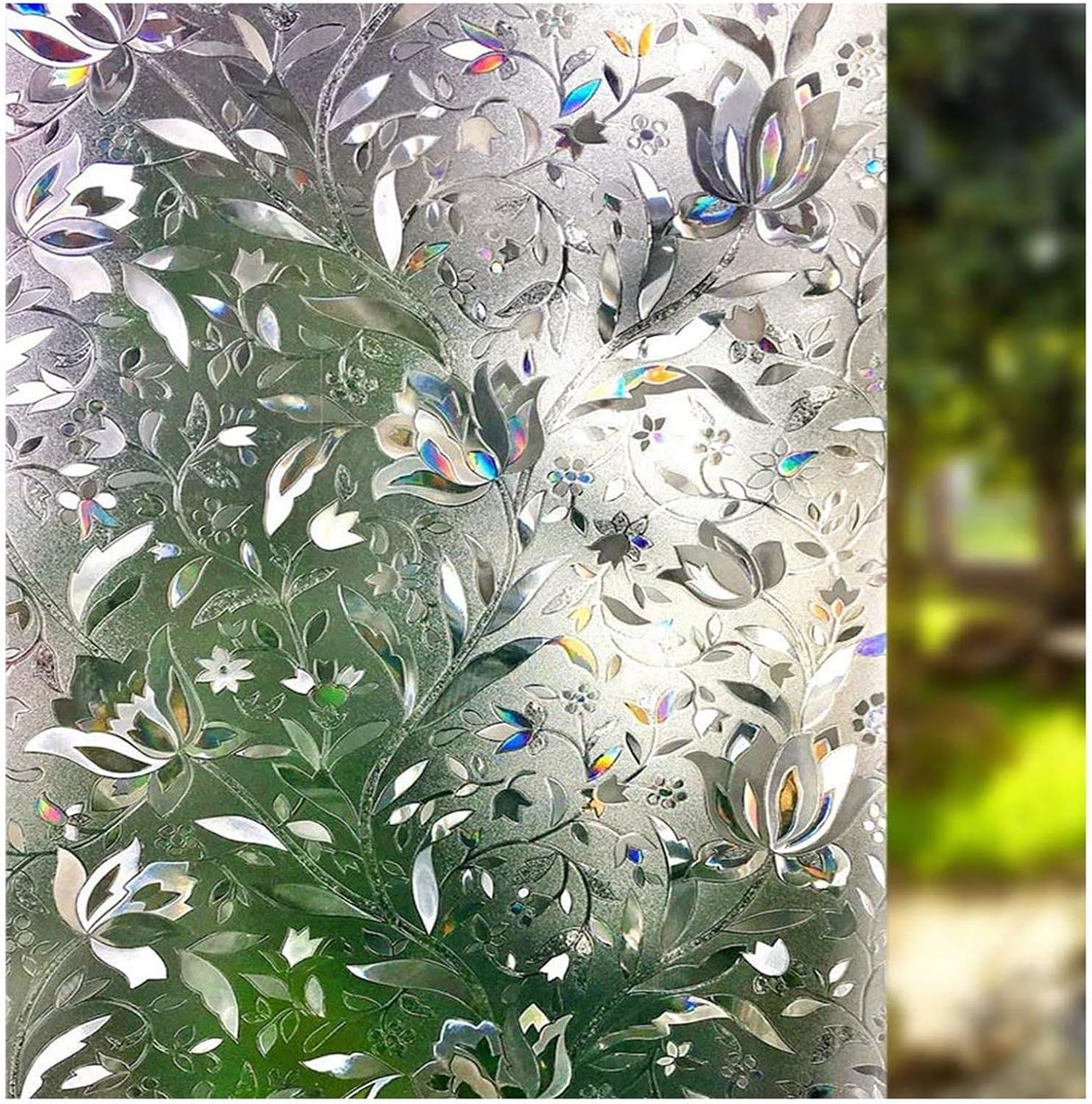 LEMON CLOUD Decorative Window Privacy Film for Home Use