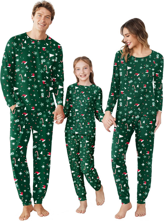 Ekouaer Family Matching Pajamas for Christmas Fun and Comfort