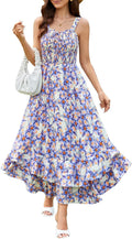 Floral Boho Dress for Women - Summer Maxi Sundress Delight