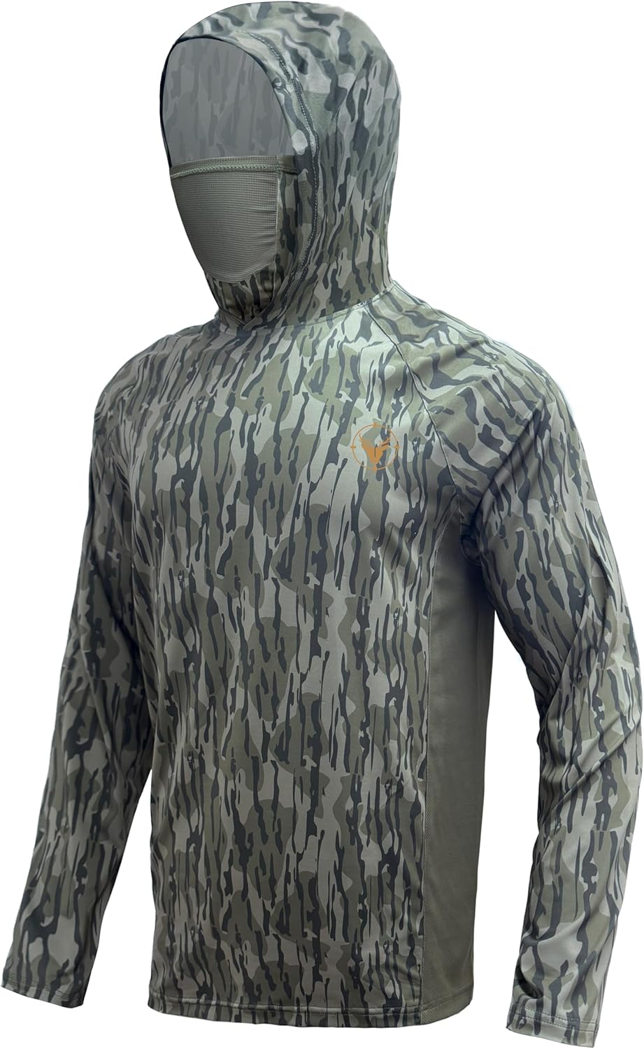 Palmyth Men's Camo Hoodie: Sun Protection UPF 50+