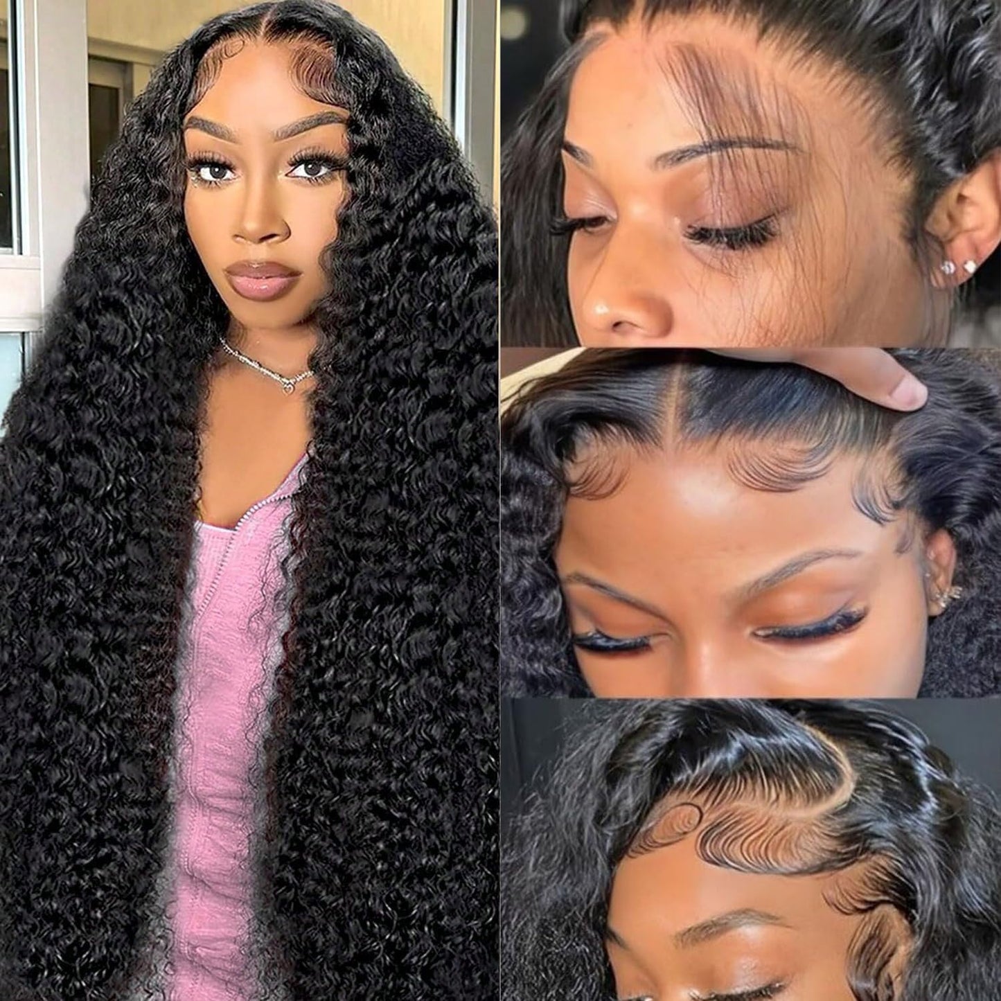 Deep Wave Lace Front Wigs Human Hair for Stunning Styles