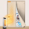Magnetic Thermal Insulated Door Curtain for 72x80 in Doors - Energy