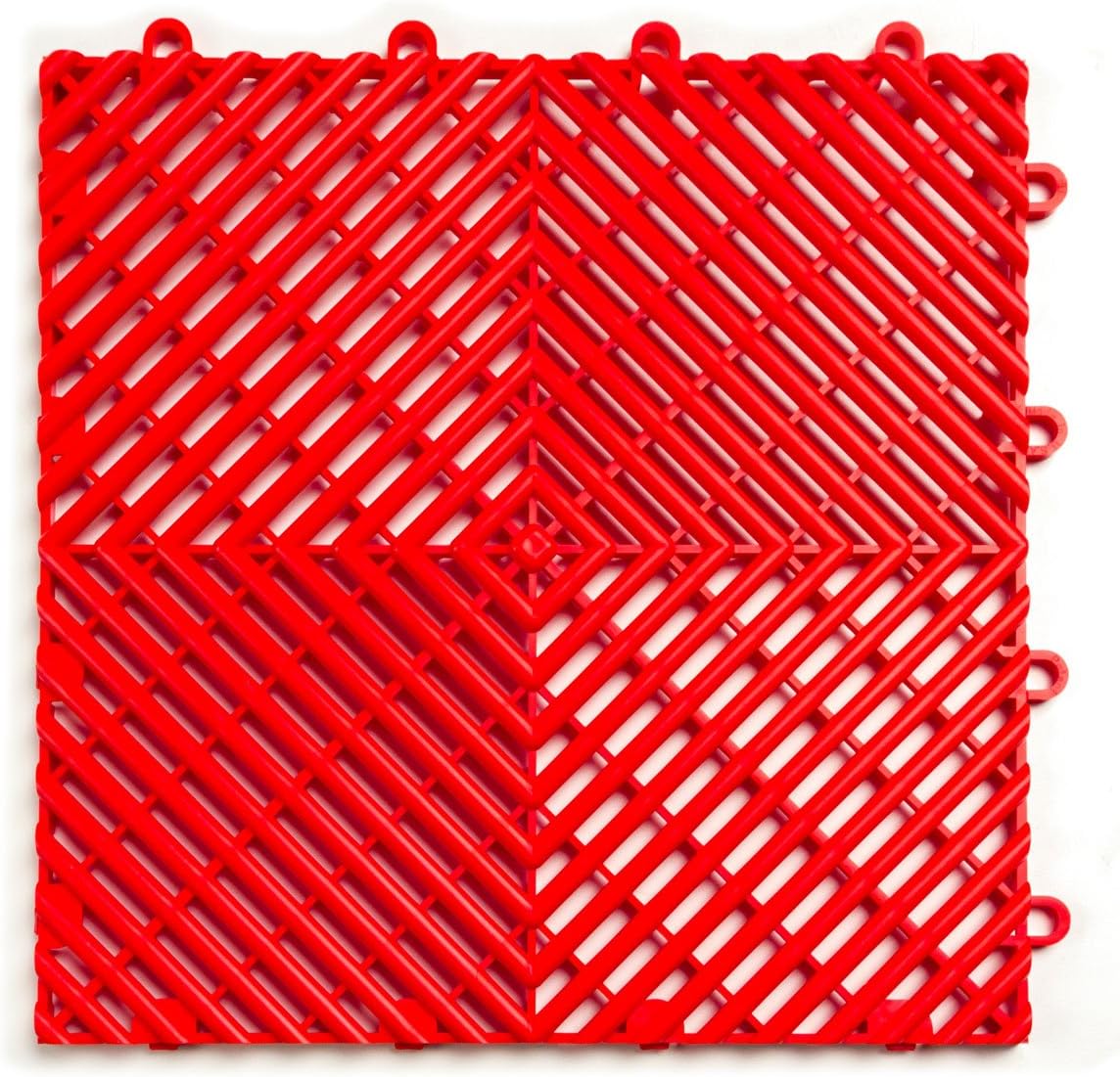 RaceDeck Free-Flow Open Rib Self-Draining Garage Flooring Tiles