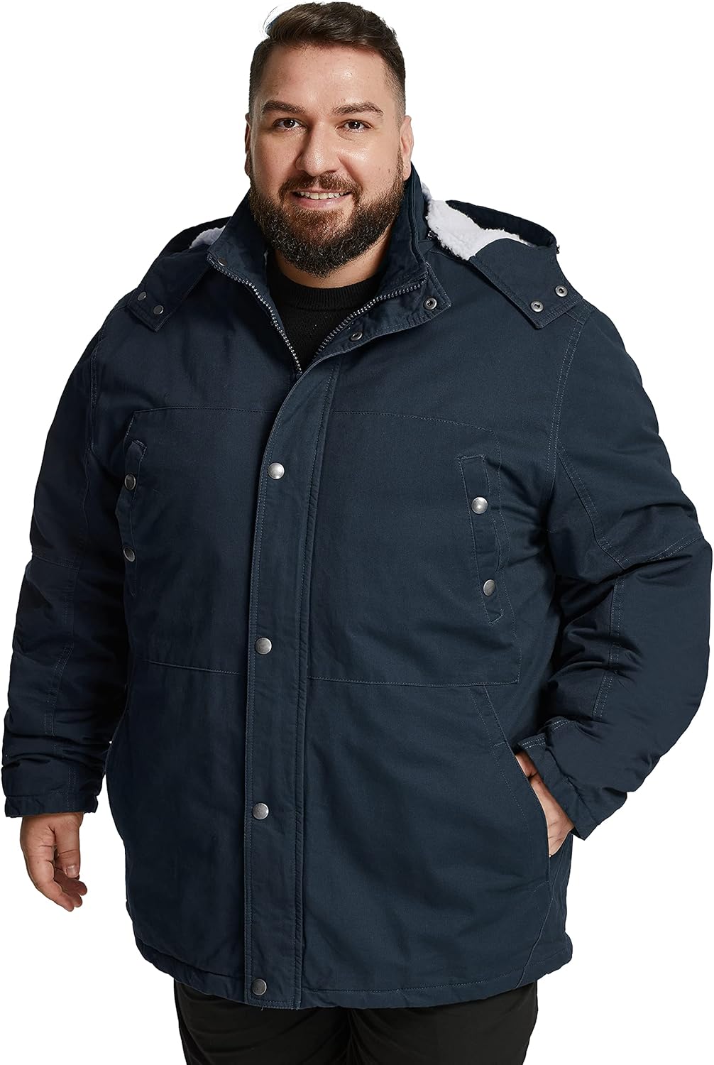 Soularge Men's Big and Tall Military Winter Parka Jacket Review