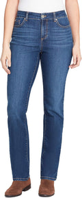 Womens Mandie Signature Fit High Rise Jean Regular - Straight Leg