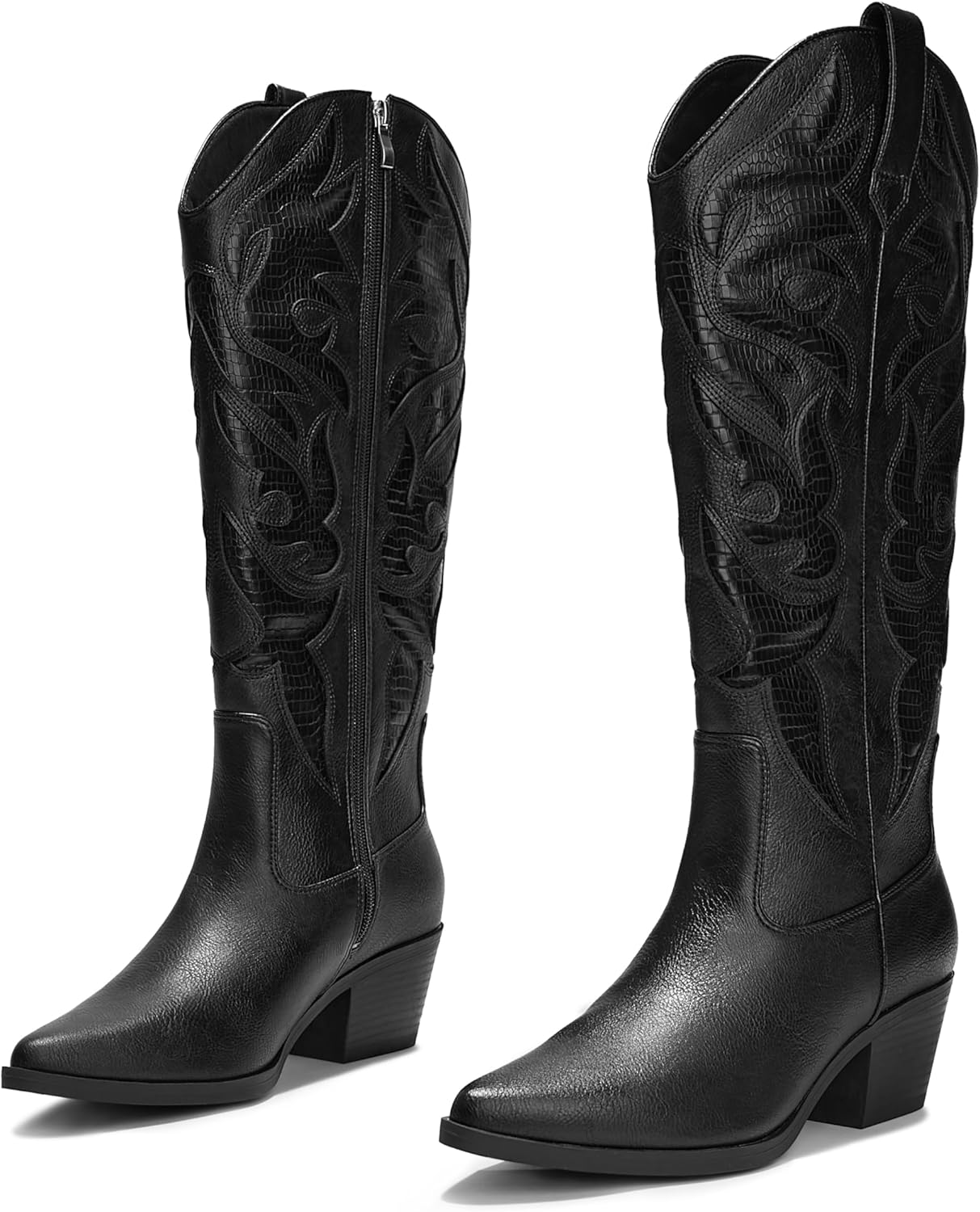 Arromic Cowboy Boots for Women - Comfortable Knee High Style
