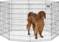 MidWest Homes for Pets Folding Metal Dog Exercise Pen - 16 sq ft Play