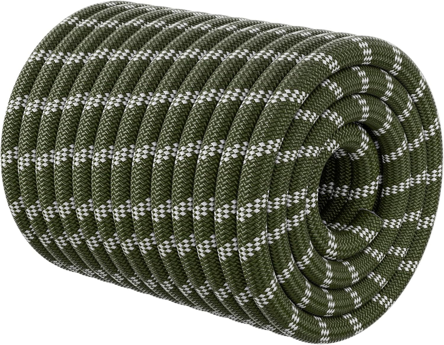 Double Braided Arborist Rigging Rope - 1/2 in X 150 ft Heavy Duty