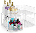 Under Sink Organizer 2-Tier Sliding Drawers - Space Saving Storage
