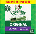 Greenies Natural Dental Dog Treats for Daily Oral Care 54 oz