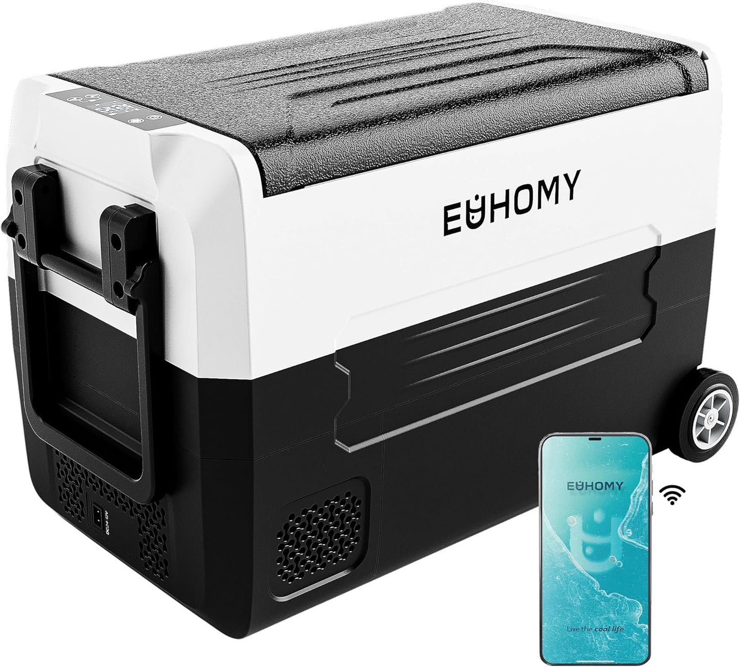 EUHOMY 12 Volt Refrigerator - Perfect for Camping and Travel