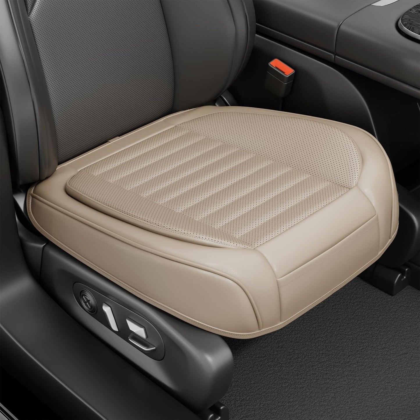 Luxury Leather Car Bottom Seat Covers for Universal Fit Vehicles