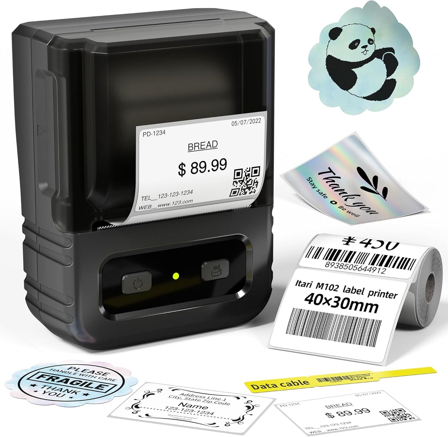 Itari Bluetooth Label Maker - 300+ Templates!