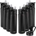 Insulated Water Bottle 22 oz Double Wall Stainless Steel - Keeps Cold