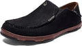 OLUKAI Moloa Men's Premium Leather Loafer - Versatile Slip-On