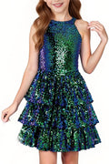Stylish GRACE KARIN Girls Sequin Dress for Special Events and Parties