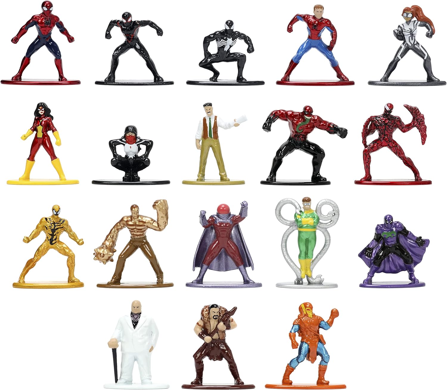 Marvelous Spider-Man Die-cast Figures Set!