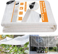 16 Mil Greenhouse Cover 8x12 Clear Poly Tarp - Heavy Duty Weather