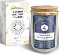 Personalized Birthday Candles - Custom Birthdate Zodiac Scented Jar
