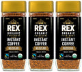 Rex Organic Fairtrade Freeze-Dried Instant Coffee - Smooth, Ethical