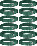 Hercicy 12 Pcs Baseball Belts Softball Belts Bulk for Adults - Durable