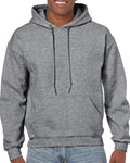Gildan G185 Heavy Blend Hoodie, Graphite - Ultimate Comfort!