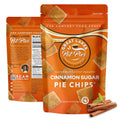 Crunchy Cinnamon Sugar Pie Chips - Buttery Snack Delight