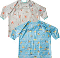 Long Sleeve Baby Bibs Coverall for Babies & Toddlers - Mess-Free
