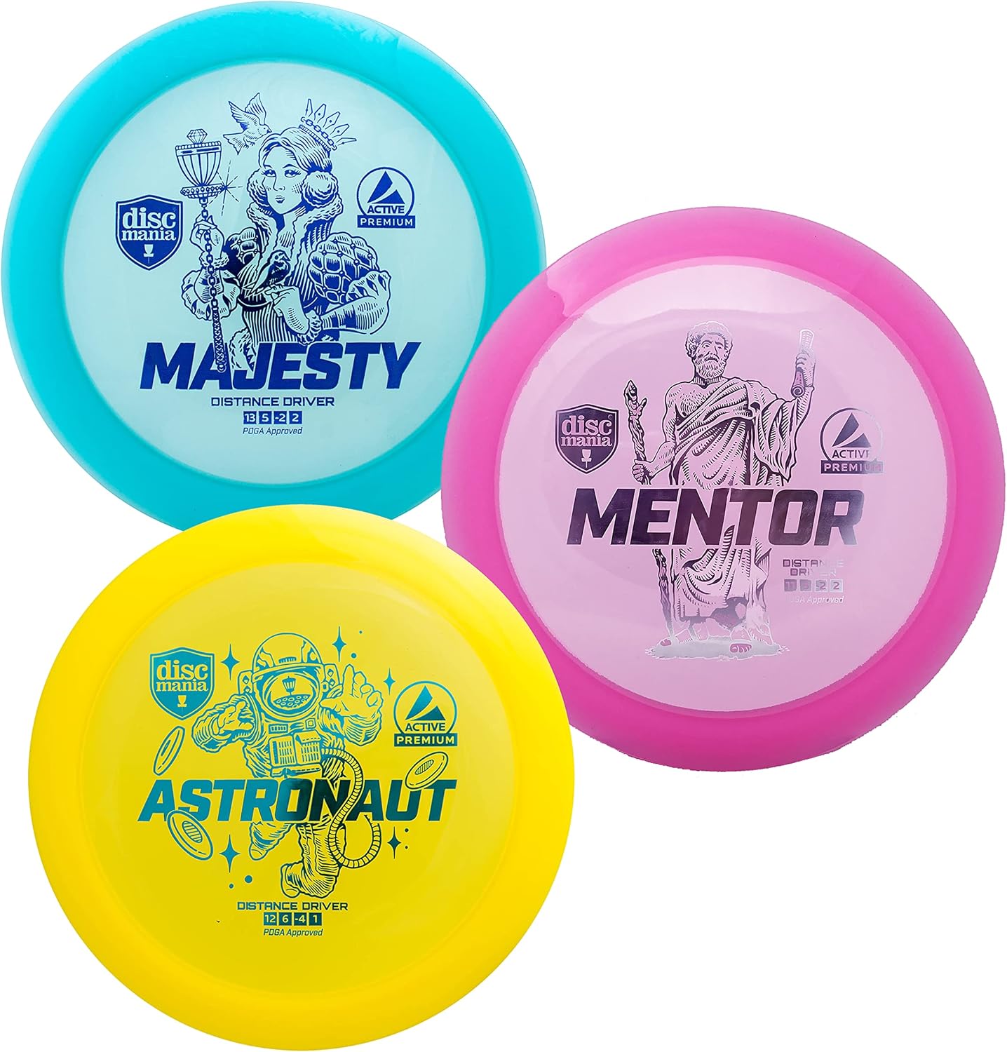 Ultimate Disc Golf Set - Long Range Drivers