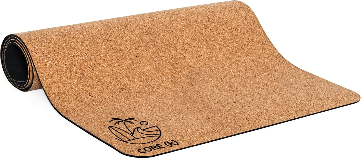 Premium Cork Yoga Mat - CORE(k) for Ultimate Grip