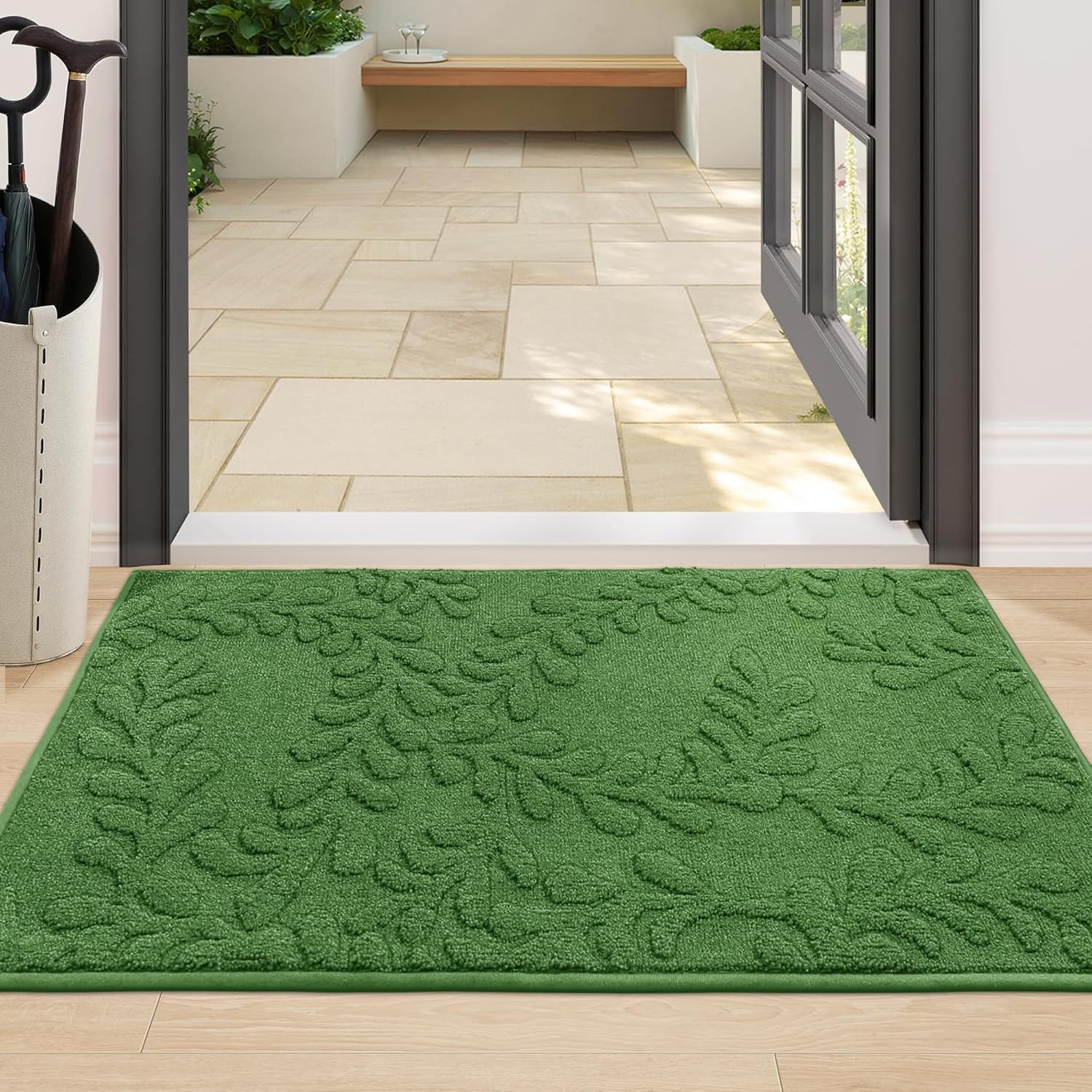 BEQHAUSE Dirt Trapper Door Mats 24x36 for Muddy Shoes & Paws