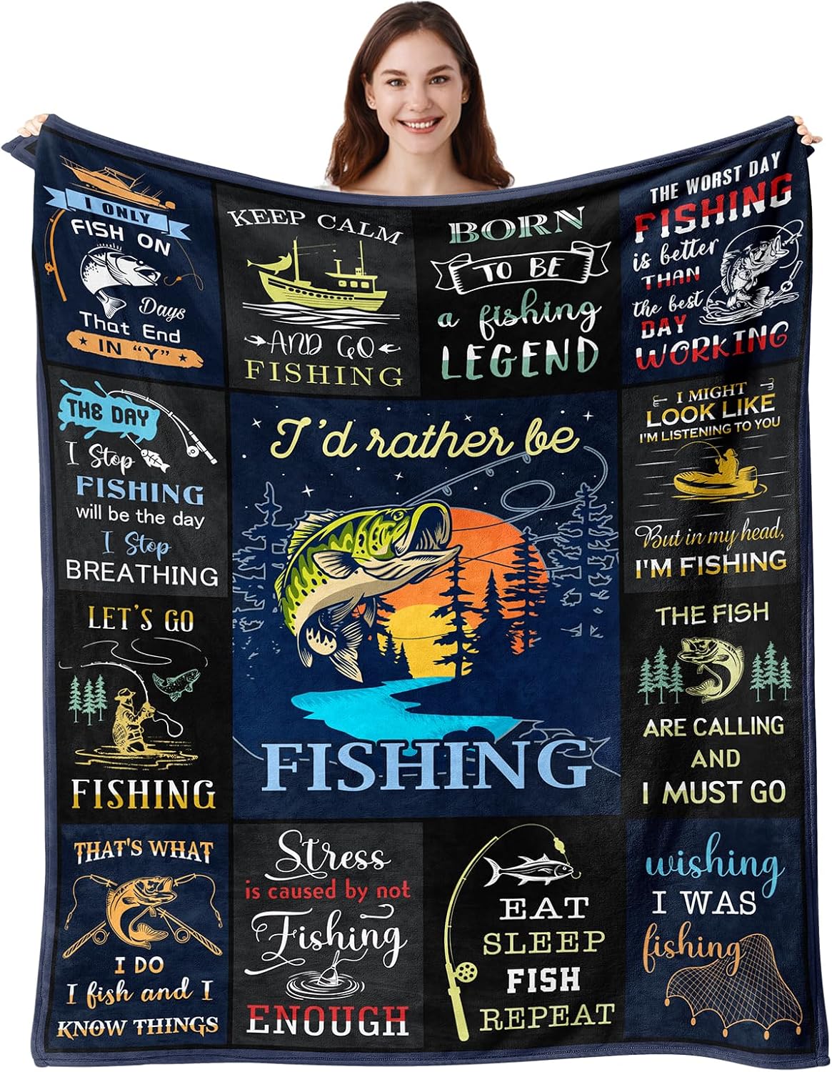 Vuinezo Fishing Blanket: Ideal Gift for Fishermen!