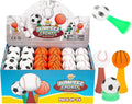 Jumpeez Sports Rocket Poppers Pack of 24 - Fun Mini Sports Launchers