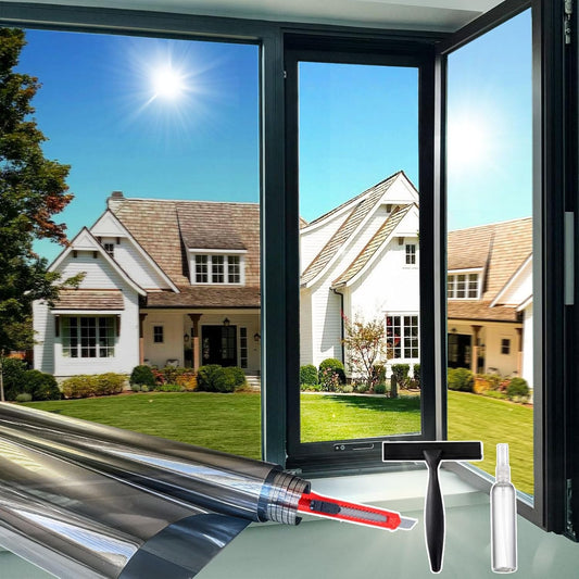 One Way Privacy Window Film for Daytime Use and Heat Control