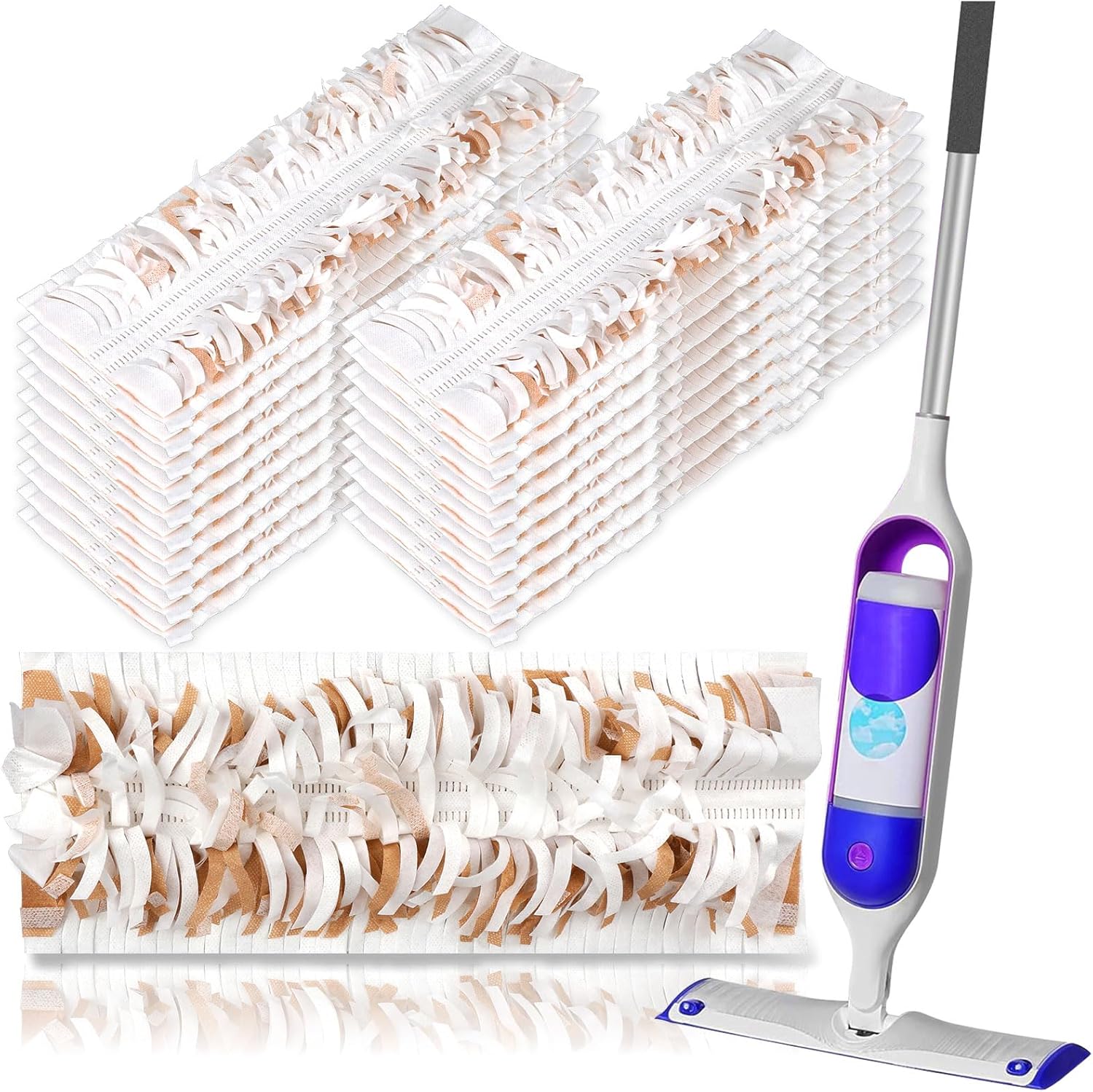 Effortlessly Clean Floors with Aoydr's 20ct Mop Pads