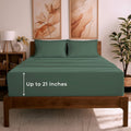 Mellanni Full Sheet Set - 6-Piece Iconic Collection Bedding - Emerald