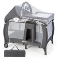 INFANS 4 in 1 Pack and Play Portable Playard - Travel Ready