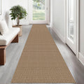 Braided Runner Rug 2x12 ft Washable Hallway Runner - Non Slip Cotton