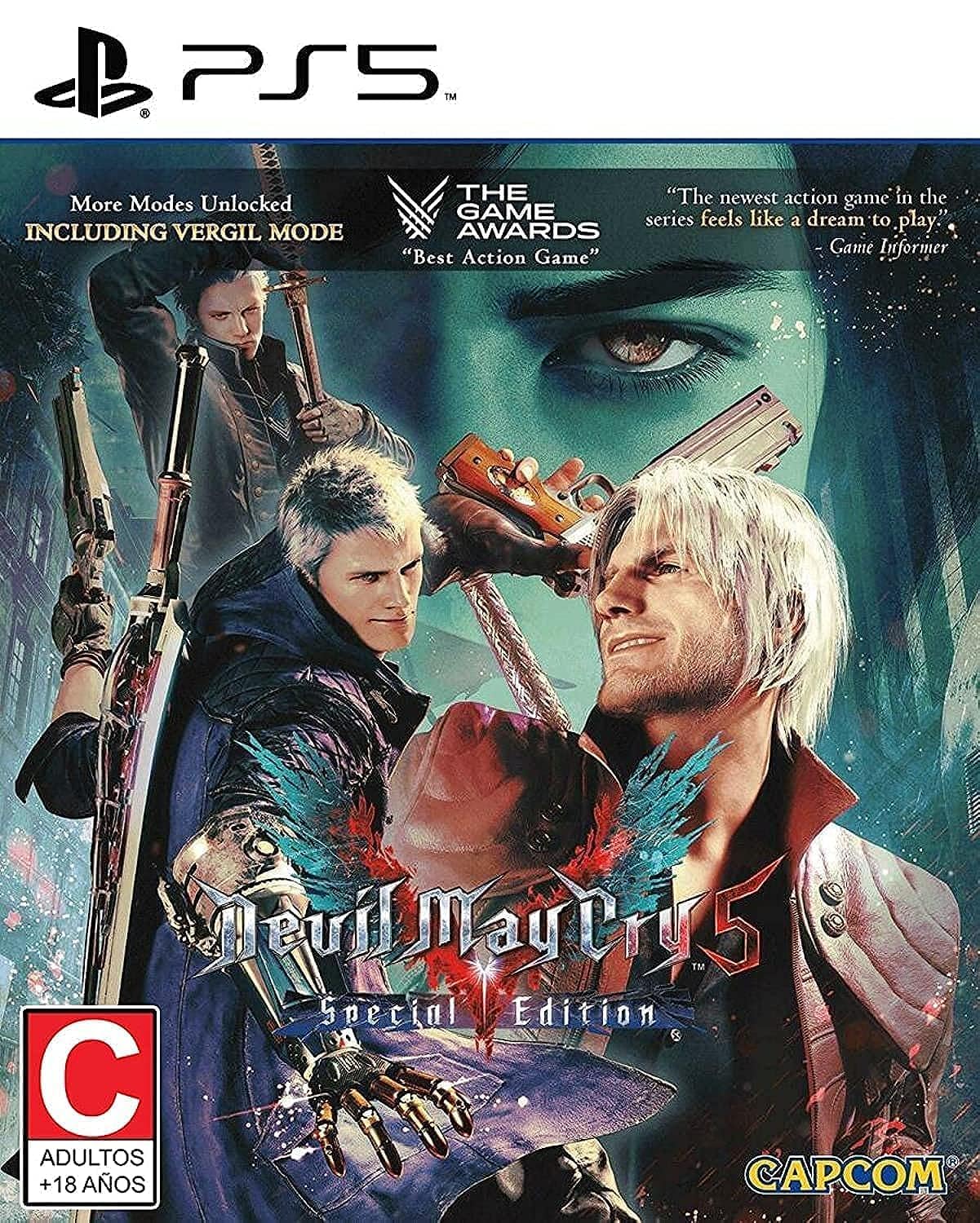 Devil May Cry 5 Special Edition for PlayStation 5 - Next Gen Action