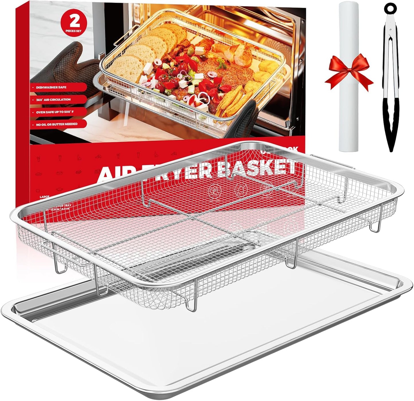 Air Fryer Basket for Oven - Perfect for Healthy Cooking