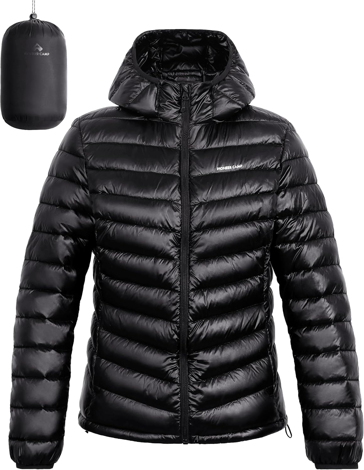 Packable Puffer Jacket for Women - Lightweight & Water-Repellent