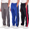 Boys' Tricot Open Bottom Fleece-Lined Sweatpants - Warm (Style 7DKQ)