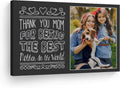 Custom Photo Canvas Print 30x40 in - Personalized Mom Gift