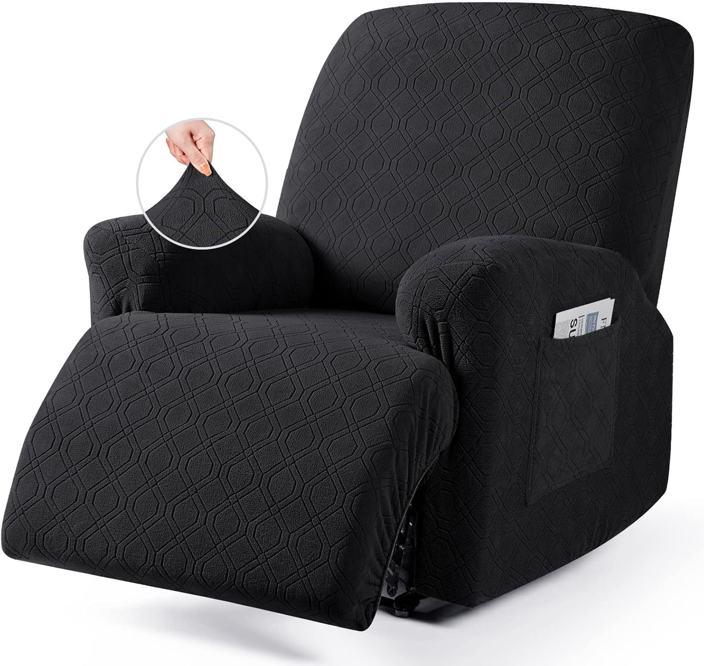 VANSOFY Oversized Recliner Chair Cover for Stylish Protection