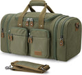 Gonex Canvas Duffle Bag 60L Carry On - Expandable, Water Resistant